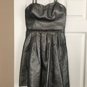 Metallic cocktail dress